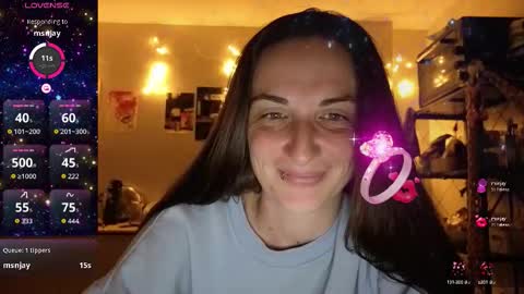 Goddess Aurora online show from 12, 10, 2025