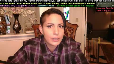 IsabelleRaven online show from 29, 10, 2025