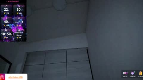 Snapshot of abril_ricci chatting on 23, 1, 2025 Abril online show from 23, 1, 2025