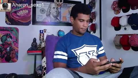 Snapshot of aharon_sexo1 chatting on 28, 1, 2025 Aharon Zamora online show from 28, 1, 2025