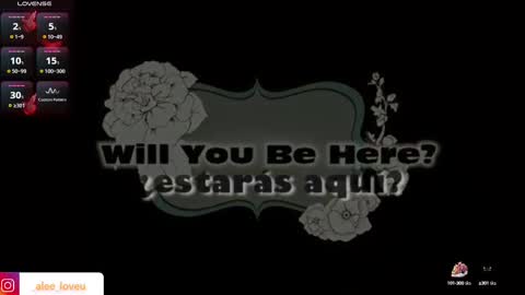 Snapshot of ale_love_ chatting on 6, 3, 2025 ALE LOVE online show from 6, 3, 2025