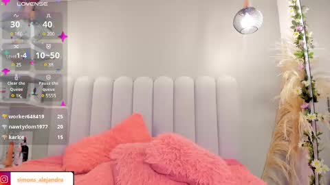 Snapshot of alejandra_simons chatting on 5, 12, 2024 alejandra_simons online show from 5, 12, 2024