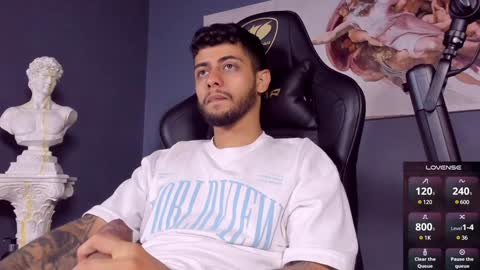 Snapshot of alessandro_duty chatting on 5, 12, 2024 Alessandro INDEPENDENT MODEL online show from 5, 12, 2024