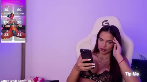 Snapshot of alexaaimee chatting on 28, 9, 2025 Alexa online show from 28, 9, 2025