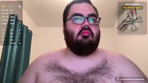 alexxxbear online show from 22, 2, 2026