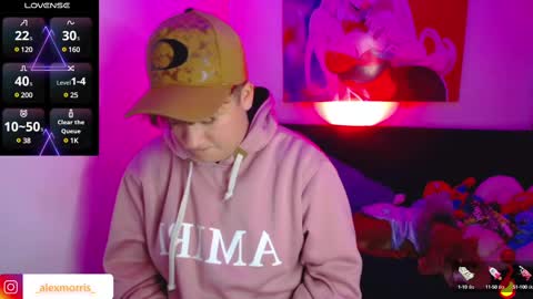 ALEXXX MORRIS online show from 10, 1, 2025