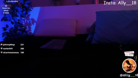 Snapshot of ally_addams chatting on 31, 12, 2024 Ally online show from 31, 12, 2024