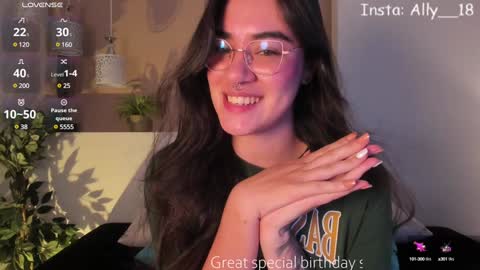 Snapshot of ally_addams chatting on 31, 1, 2025 Ally online show from 31, 1, 2025