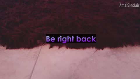 Amai  Sinclair  online show from 3, 11, 2025