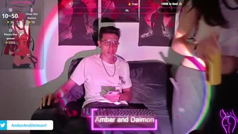 AMBAR AND DAIMON online show from 16, 9, 2025