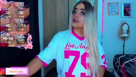 Amber sofia  pitter online show from 20, 6, 2026