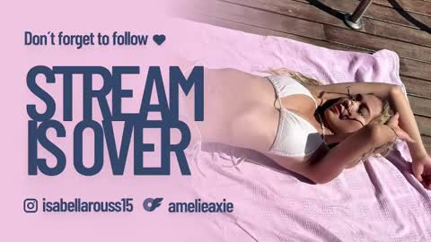 Snapshot of amelieaxie chatting on 15, 1, 2025 Isabella online show from 15, 1, 2025