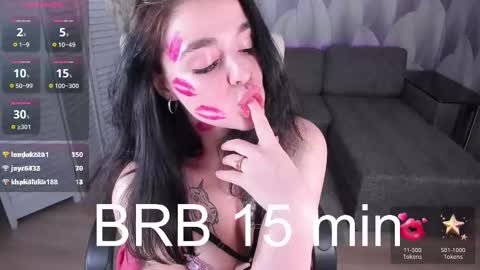 Snapshot of amelihalls chatting on 15, 2, 2025 A M E L I A online show from 15, 2, 2025
