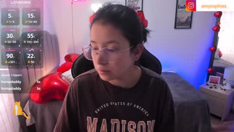 Amy sophia 3 online show from 8, 2, 2025