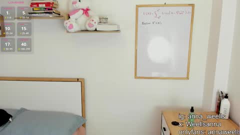  Anna Weells  online show from 1, 2, 2026