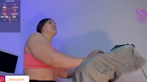 Snapshot of anny_ferrer1 chatting on 29, 6, 2026 Hello Open Pvt Moans from lovense Tell me Fav 14 34 69 Especial level 34 online show from 29, 6, 2026
