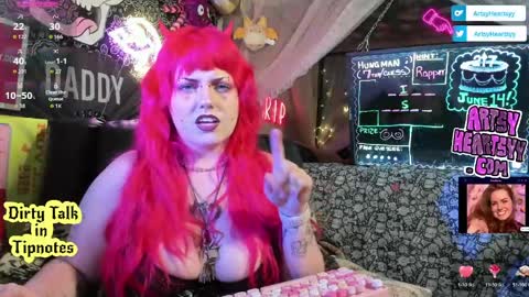 ArtsyHeartsyy online show from 19, 5, 2026