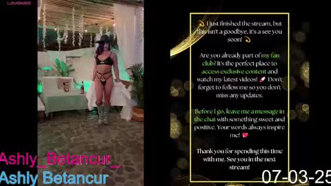 Snapshot of ashlybetancurxxx chatting on 7, 3, 2025 Ashly Betancur online show from 7, 3, 2025