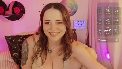 Aster Poe online show from 23, 3, 2026