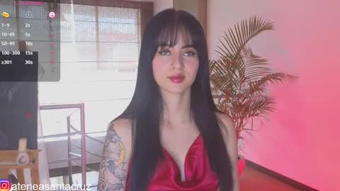 Snapshot of ateneasantacruz chatting on 19, 2, 2025 Atenea online show from 19, 2, 2025