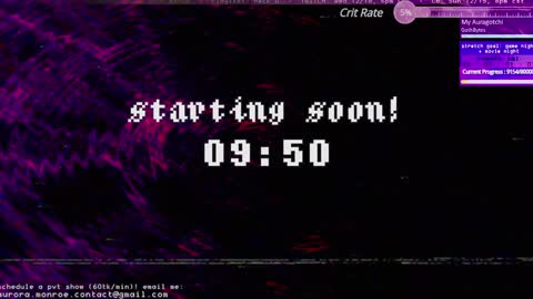 Snapshot of auragotchi chatting on 15, 12, 2024 Aurora Aura online show from 15, 12, 2024