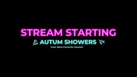 Autum Showers online show from 18, 3, 2026