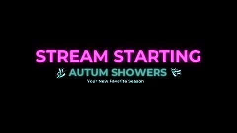 Autum Showers online show from 6, 4, 2026