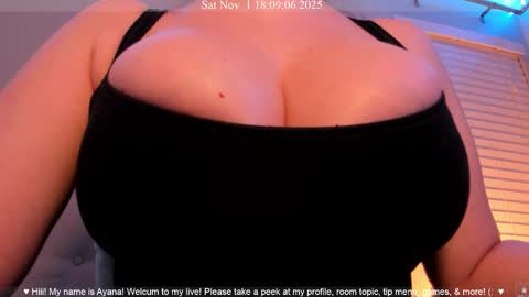 Ayana Delatorre online show from 2, 11, 2025