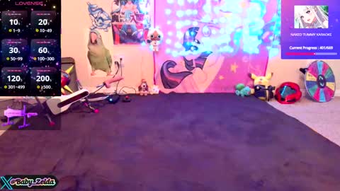 BabyZelda online show from 28, 2, 2025