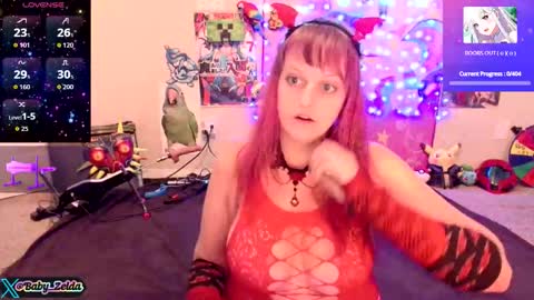 BabyZelda online show from 15, 10, 2025