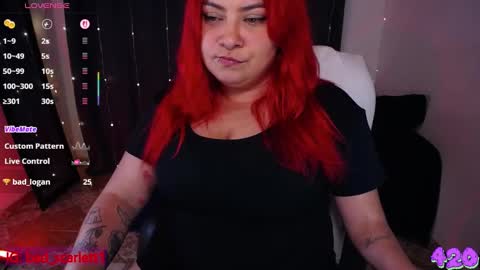 Snapshot of bad_scarlett1 chatting on 5, 3, 2025 Scarlett online show from 5, 3, 2025