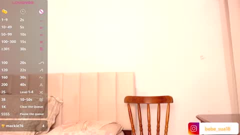 Snapshot of bebe_sua chatting on 26, 1, 2025 Jennifer online show from 26, 1, 2025