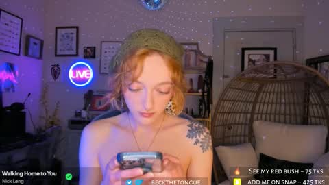 Beck the tongue online show from 21, 3, 2026