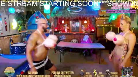 Snapshot of bigbananamilfshake chatting on 20, 10, 2025 Mya and Angelo online show from 20, 10, 2025
