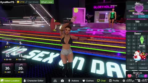 kyra Moor online show from 27, 1, 2025