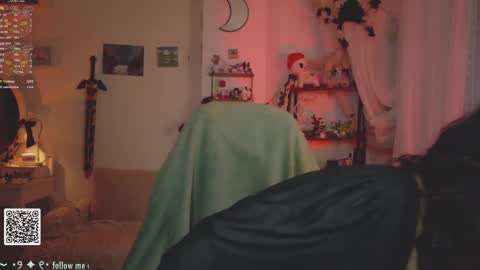 Snapshot of blushing_nymph chatting on 6, 10, 2025 Im Nym Justa nymph on twitter and IG online show from 6, 10, 2025
