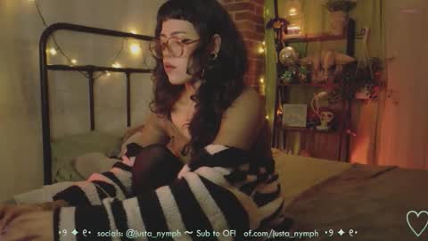   Im Nym  Justa nymph on twitter and IG online show from 13, 2, 2026