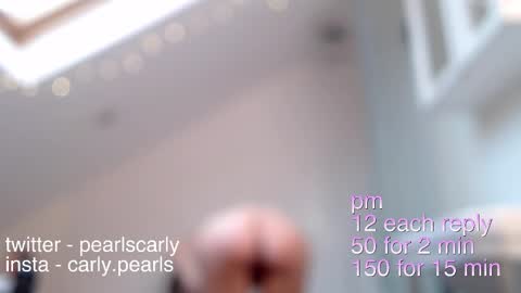 Snapshot of carlypearls chatting on 27, 12, 2024 Carly Pearls online show from 27, 12, 2024