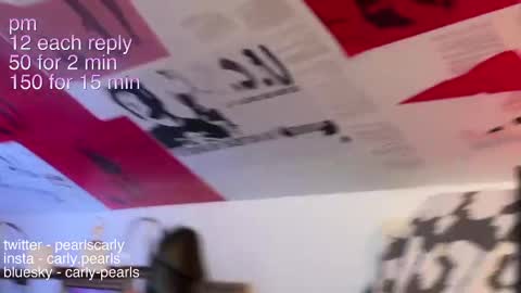 Snapshot of carlypearls chatting on 15, 2, 2025 Carly Pearls online show from 15, 2, 2025