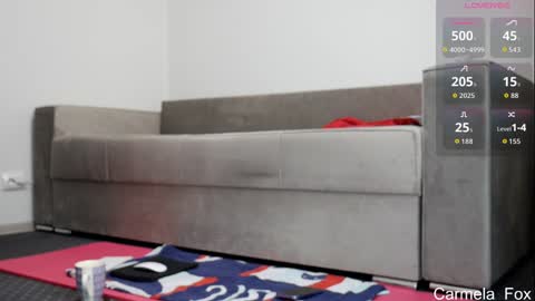 Snapshot of carmela_fox chatting on 10, 9, 2025 Carmela online show from 10, 9, 2025