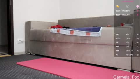 Snapshot of carmela_fox chatting on 12, 10, 2025 Carmela online show from 12, 10, 2025