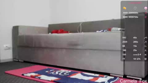 Snapshot of carmela_fox chatting on 17, 10, 2025 Carmela online show from 17, 10, 2025