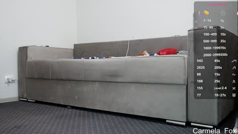 Snapshot of carmela_fox chatting on 18, 10, 2025 Carmela online show from 18, 10, 2025