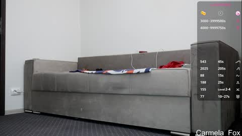 Snapshot of carmela_fox chatting on 19, 10, 2025 Carmela online show from 19, 10, 2025