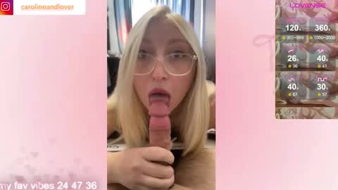 Caroline and Lover online show from 14, 11, 2025