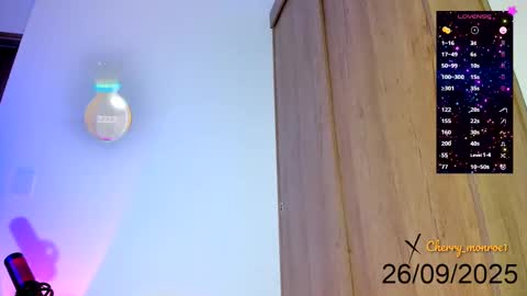 Snapshot of cherry_monroe chatting on 26, 9, 2025 cherry Monroe online show from 26, 9, 2025