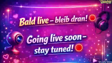 chrisjung301160 online show from 20, 3, 2026