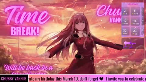 Vanesa online show from 7, 3, 2025