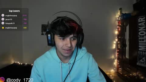Snapshot of cody_evanss chatting on 14, 1, 2025 cody online show from 14, 1, 2025
