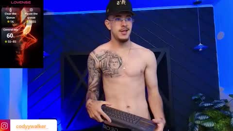 Snapshot of codyywalker chatting on 27, 2, 2026 Cody Walker online show from 27, 2, 2026